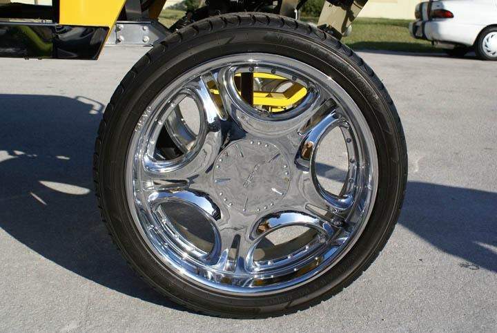 Rueda temática de carritos de golf Hummer Kendall