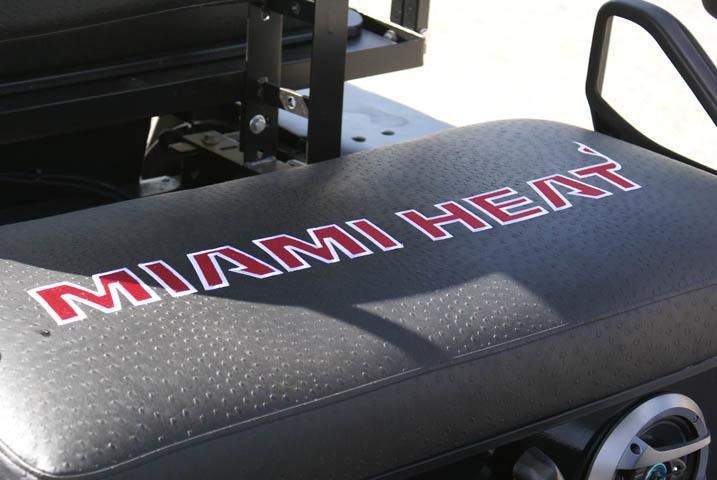 Tema del carrito de golf del Miami Heat 2 Kendall