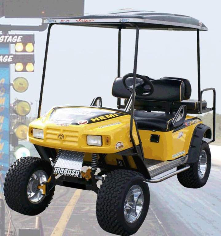 Personalized golf  cart Kendall