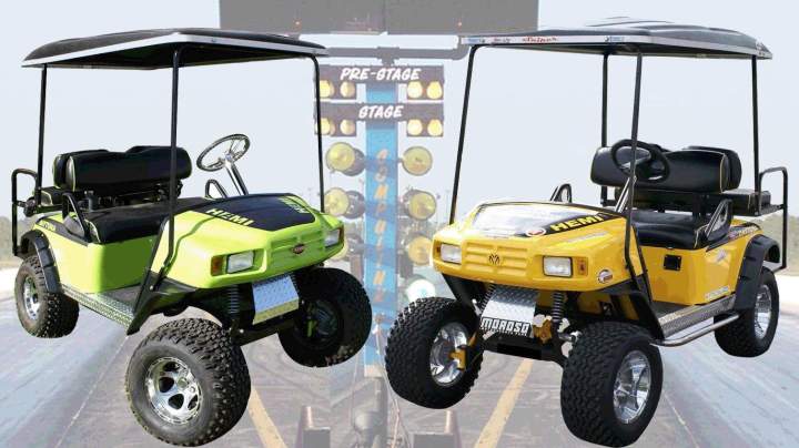 Personalized golf carts Kendall