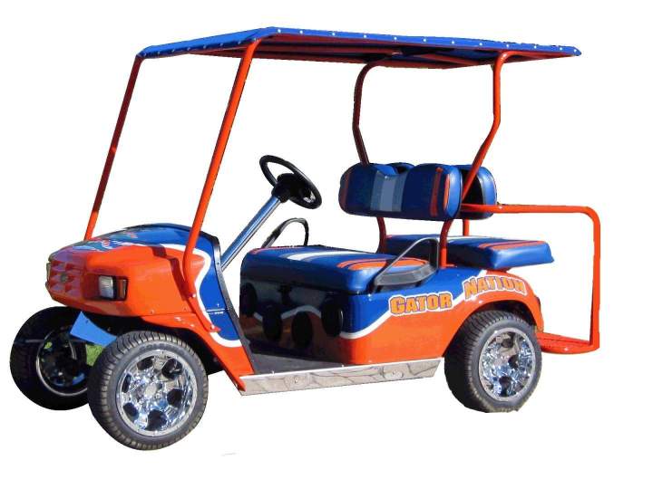 Tema de carrito de golf de la Universidad de Florida 2 Kendall
